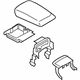 Ford LT4Z-5806024-AA Armrest, Black