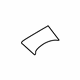Ford LT4Z-58045G34-AA Front Panel Mat