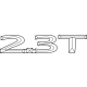 Ford LJ7Z-9942528-A Nameplate, Rear