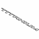 Ford KT4Z-5842528-B Nameplate, Rear