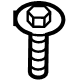 Ford -W708617-S439 Washer Reservoir Retainer Screw