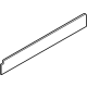 Ford KK3Z-6127411-AB Lower Molding