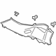Ford LJ6Z-7831013-AC Upper Trim, Rear Driver Side