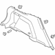 Ford LJ6Z-7831013-AE Lower Quarter Trim, Rear Driver Side
