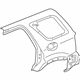 Ford 8L8Z-7827840-B Quarter Panel, Rear Outer Passenger Side