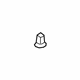 Ford -W715469-S300 Wheel Opening Molding Nut, Plastic