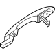 Ford LJ6Z-7822404-AA Handle, Outside, Black, Rear Outer
