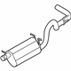Ford 9C2Z-5230-B Muffler & Pipe, Front