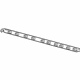 Ford 4L3Z-84291A40-AAA Upper Molding, Black, Rear Passenger Side
