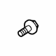 Ford -W714580-S442 Upper Hinge Bolt, Front
