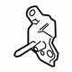 Ford G2BZ-5422800-A Upper Hinge, Front Passenger Side