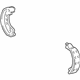 Ford 4C2Z-2648-AA Brake Shoes, Rear