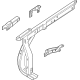 Ford MB3Z-16C274-G Upper Rail Assembly, Front Passenger Side