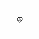 Ford -W717314-S437 Spring Nut