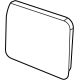 Ford M2DZ-17K707-B Mirror Glass, Driver Side