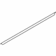 Ford 3S4Z-5425596-AA Belt Weatherstrip, Rear Outer Passenger Side