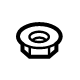 Ford -W520101-S450B Valve Nut, Front