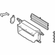 Ford NL1Z-8475-C Radiator Shutter Assembly