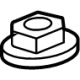 Ford PC3Z-3A050-A Lower Ball Joint Nut
