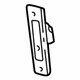 Ford XL5Z-13602B82-AAA Height Adjuster, Prairie Tan, Front