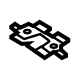 Ford LX6Z-7861270-A Crossmember Mount Plate