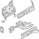 Ford D2BZ-16054-A Apron/Rail Assembly, Front Passenger Side