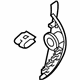 Ford BT4Z-7804480-AA End Panel, Charcoal, Passenger Side