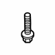 Ford -W710222-S439 Bumper Assembly Bolt, Rear