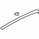 Ford DG1Z-54275A36-DA Trim Molding, Charcoal Black, Rear Passenger Side