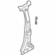Ford LB5Z-7824300-A Inner Center Pillar, Rear Passenger Side