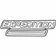 Ford F75Z-16720-FA Nameplate, Rear