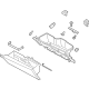 Ford JL7Z-78060T10-AA Glove Box Assembly, Driver Side