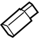 Ford FA1Z-14413-A Glove Box Lamp