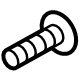 Ford -W506822-S451 Glove Box Door Screw