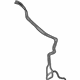 Ford GT4Z-17A605-D Washer Hose, Front
