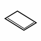 Ford GJ5Z-7813586-AA Compartment Door Mat, Upper