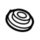 Ford LC3Z-8124-A Support Insulator