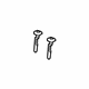 Ford CU5Z-96610A16-BC Headrest Guide, Front Passenger Side