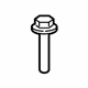 Ford -W712507-S439 Stabilizer Bar Bolt, Passenger Side