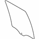 Ford FL3Z-1825712-A Door Glass, Gray Tint, Rear Passenger Side