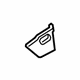 Ford JL1Z-78310A90-B Front Trim Retainer Bracket, Passenger Side