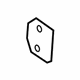 Ford DT1Z-58218K02-A Pad - Door Stop, Front