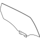 Ford LJ7Z-7825712-B Door Glass, Passenger Side