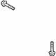 Ford -W704759-S439 Front Molding Screw