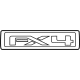 Ford JL1Z-7842528-A Nameplate, Rear