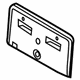 Ford CM5Z-17A385-AA License Bracket