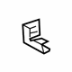 Ford 8A8Z-74104A70-A Center Support, Passenger Side