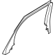 Ford M1PZ-7800014-AC Window Molding, Rear Passenger Side