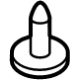 Ford -W709933-S307 Bracket Bolt, Front