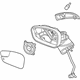 Ford AE8Z-17682-B Mirror Assembly, Front Passenger Side